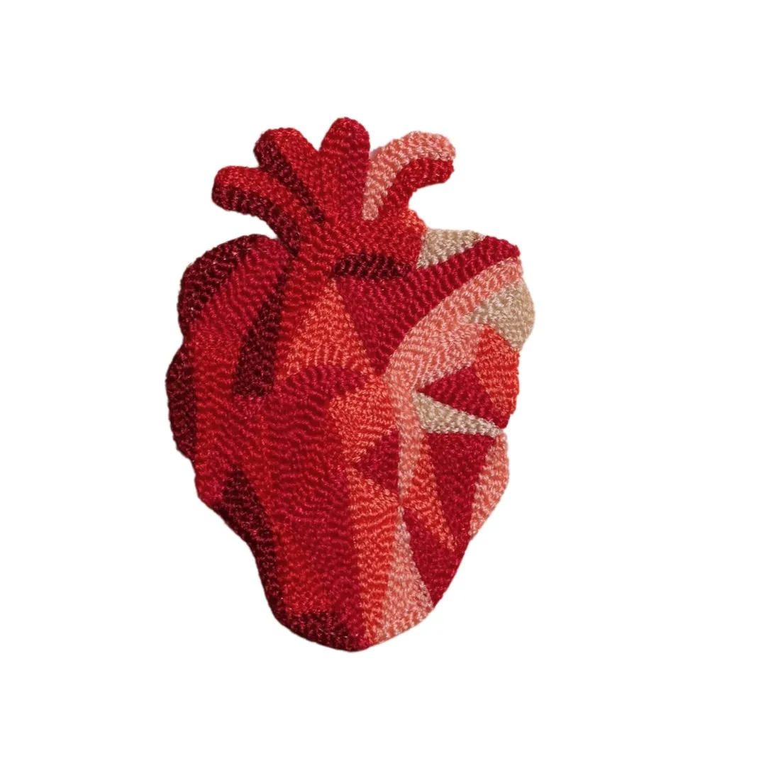 Full Zip Heart Hoodie
