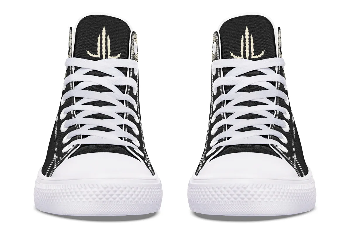 Furio Rose Skull High Tops