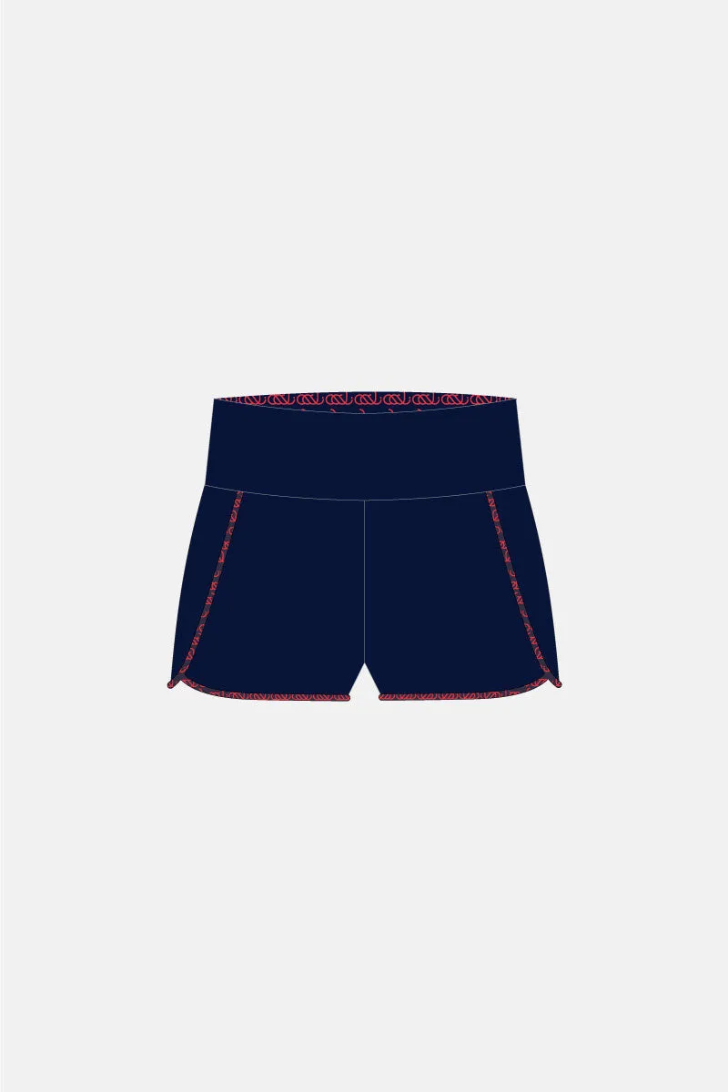 Girls Loose Shorts - Built in Briefs