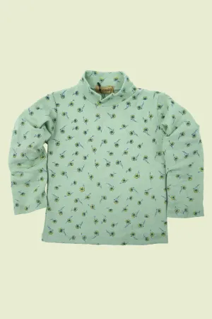 Girls Printed High Neck Tops