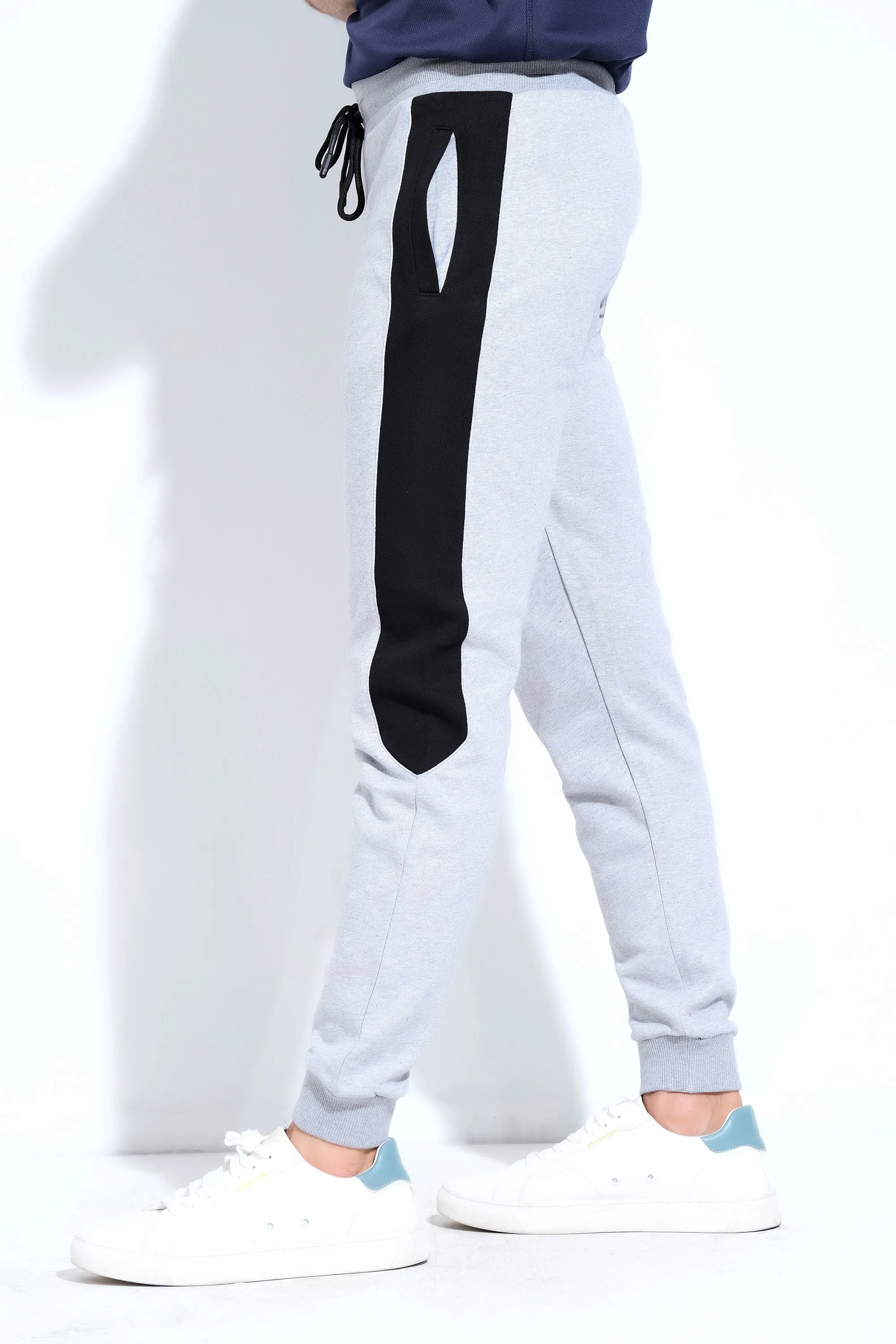 Grey Knit Trouser