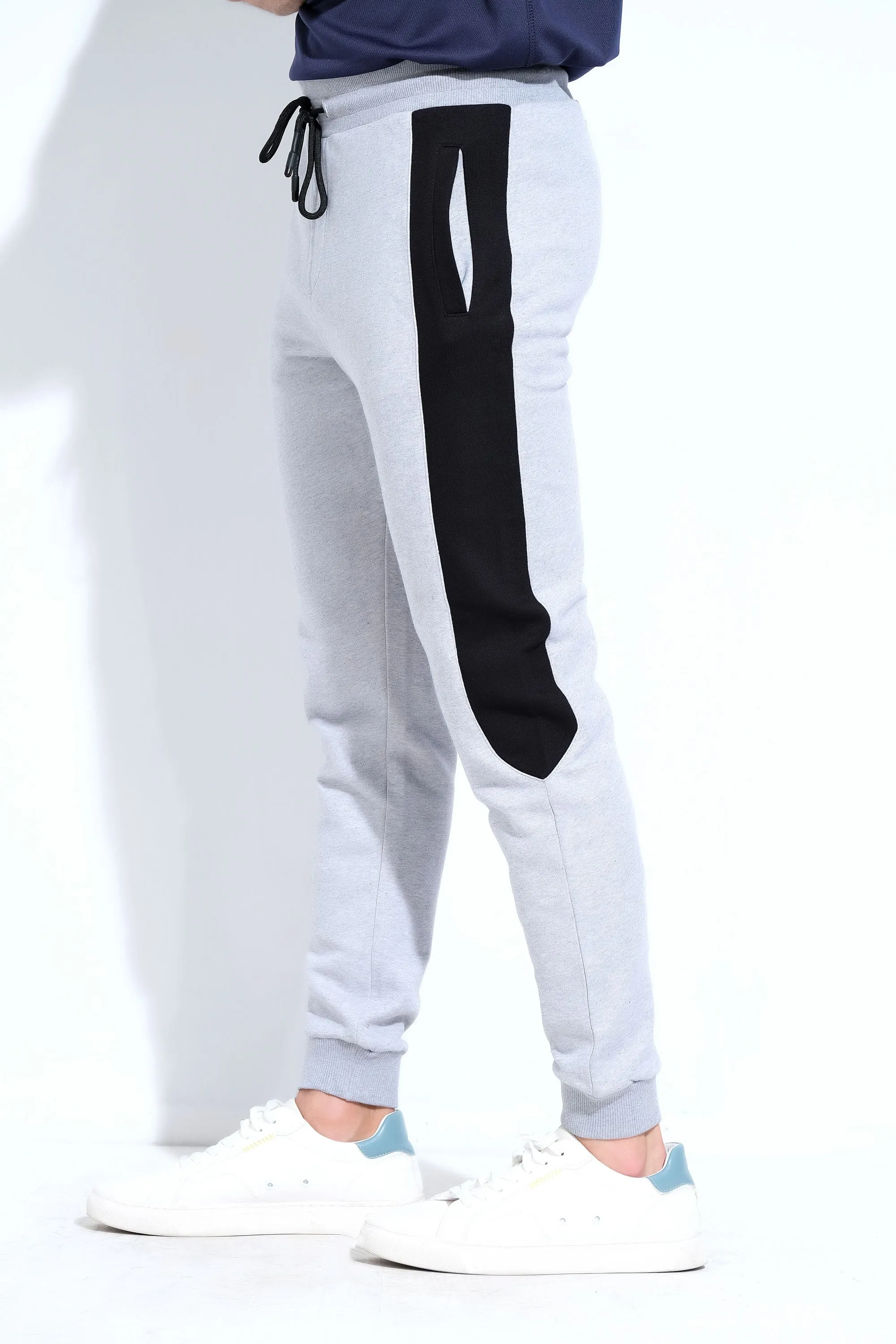 Grey Knit Trouser
