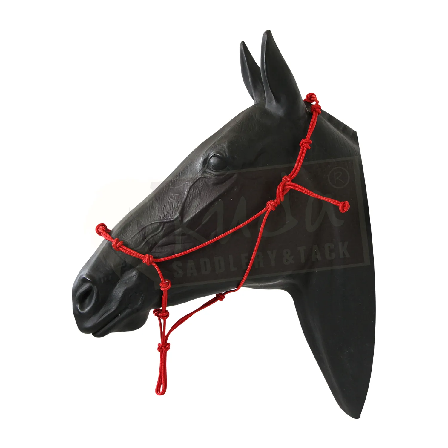 Halter - 5 Nose Knots, 4 Chin Knots, 5 Poll Knots