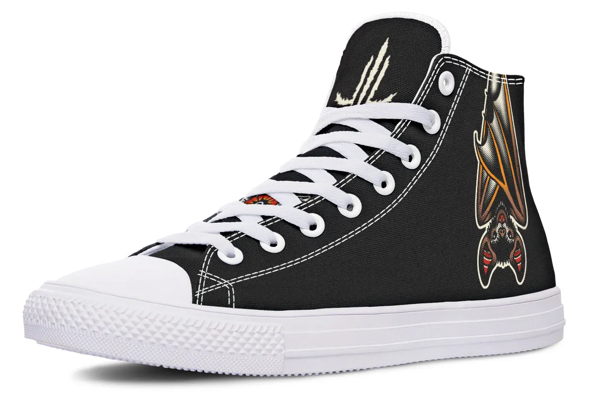 Hanging Bats High Tops