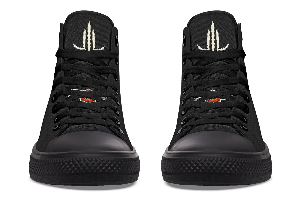 Hanging Bats High Tops