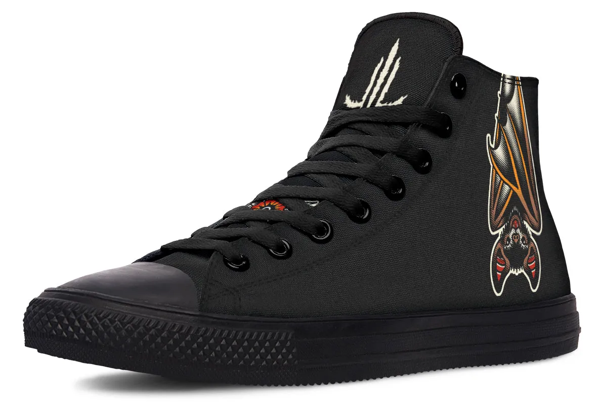 Hanging Bats High Tops