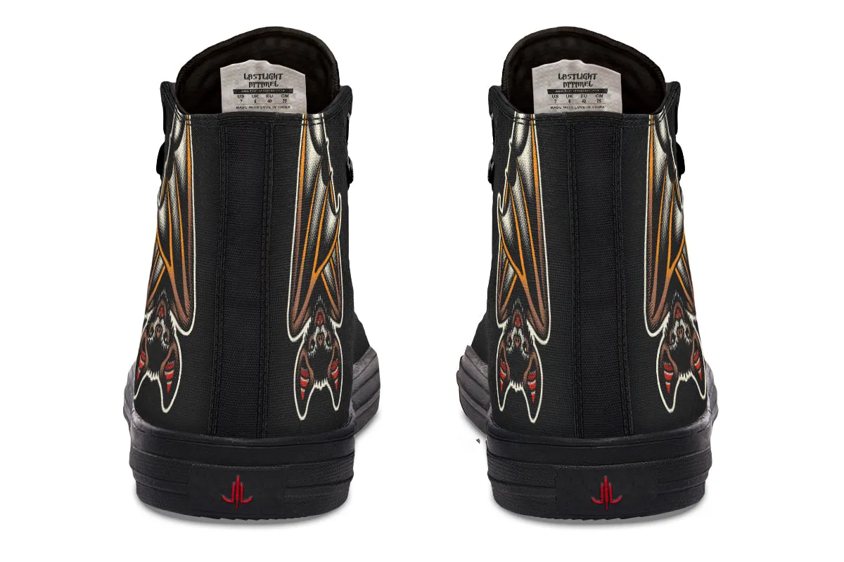 Hanging Bats High Tops