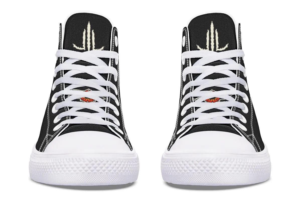 Hanging Bats High Tops