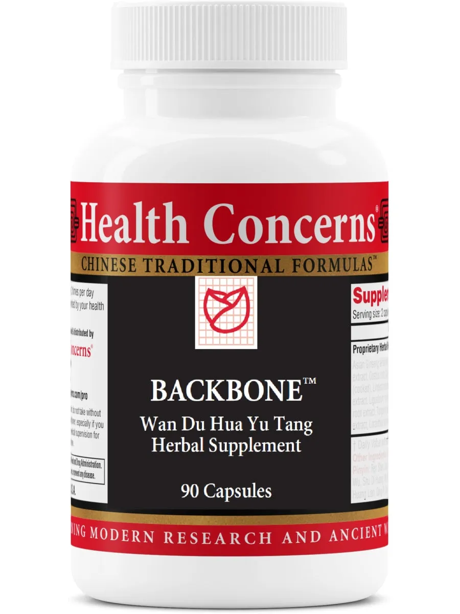 Health Concerns, Backbone, 90 ct