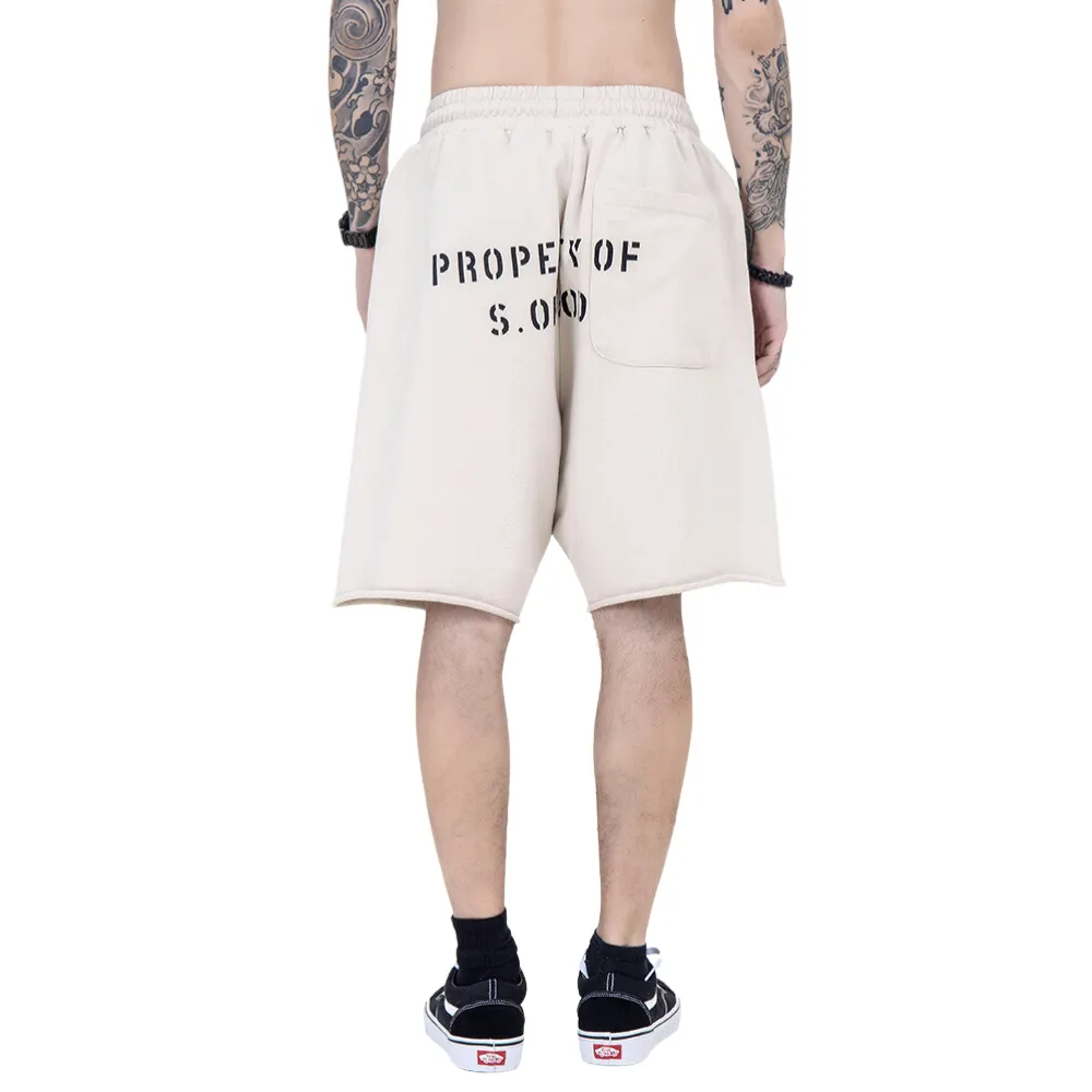 High Street Lettered Track Shorts
