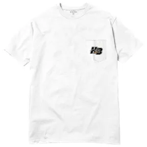 Hotel Blue Killer Pocket T-Shirt in White