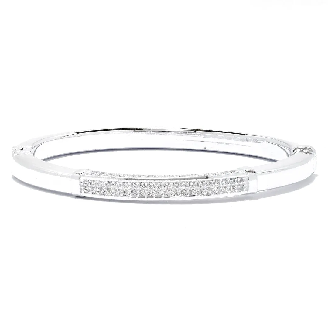 Imperial Silver High Fashion Bangle