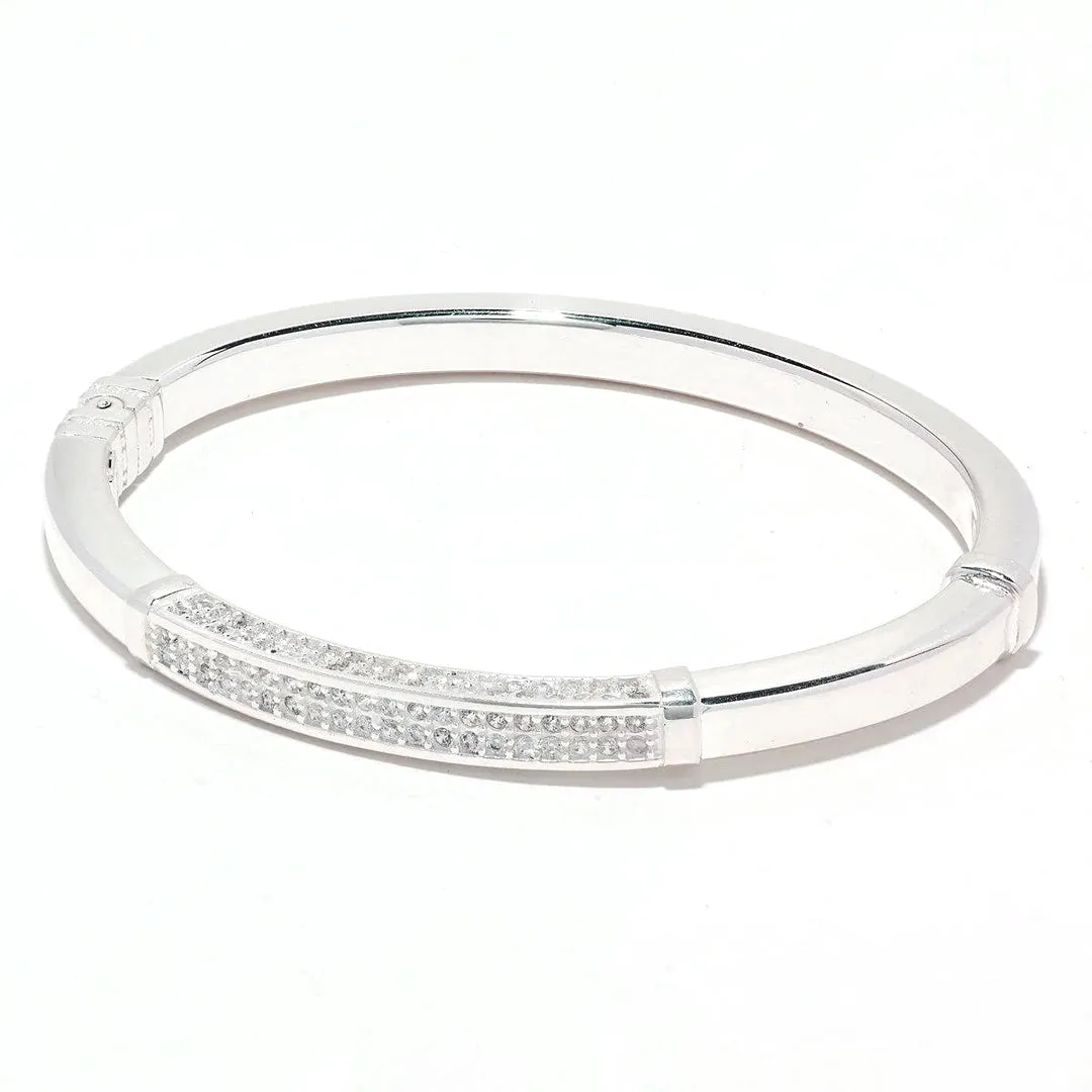 Imperial Silver High Fashion Bangle