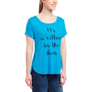 Junior Graphic Short Sleeve Top-Written in Stars
