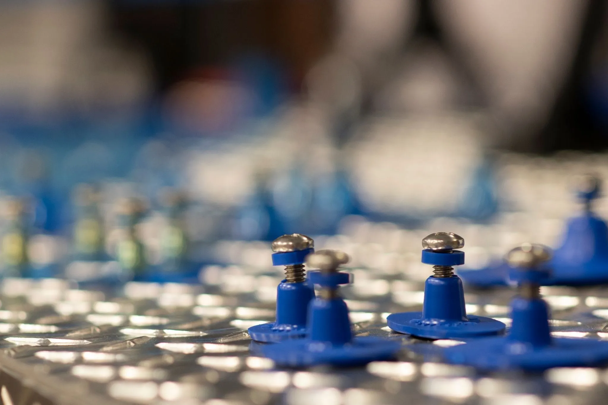 KECO 47 mm Blue Smooth Round Heavy Duty Collision Repair Tabs