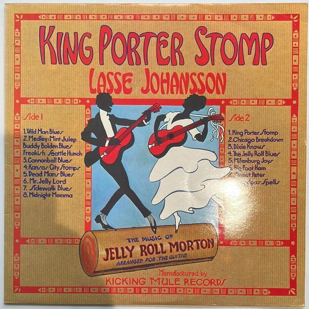 Lasse Johansson: King Porter Stomp - The Music Of Jelly Roll Morton Arranged For The Guitar [Preowned VINYL] M-/M-