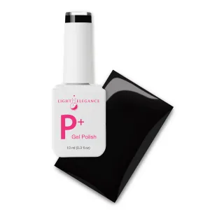 Light Elegance P  Soak-Off Color Gel Polish - Black Tie