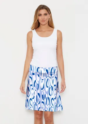 Loop ta Loop Blue (8086) ~ Silky Brenda Skirt 21 inch