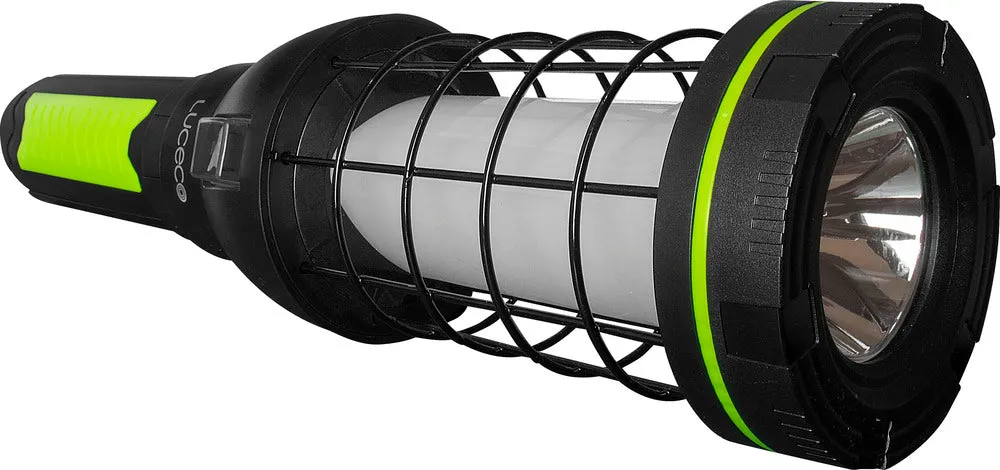 Luceco LILTP60S65 Multi-Functional Cage Rechargeable 360Deg Worklight 600lm 6500K - USB Power Bank 4000mAh