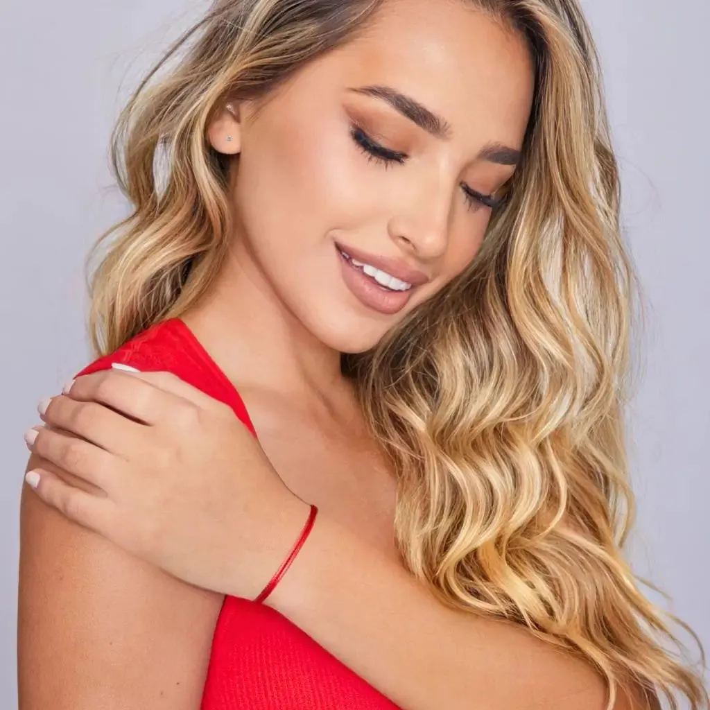 Lucky Red String Wax Nylon Bracelet - Good Luck & Protection