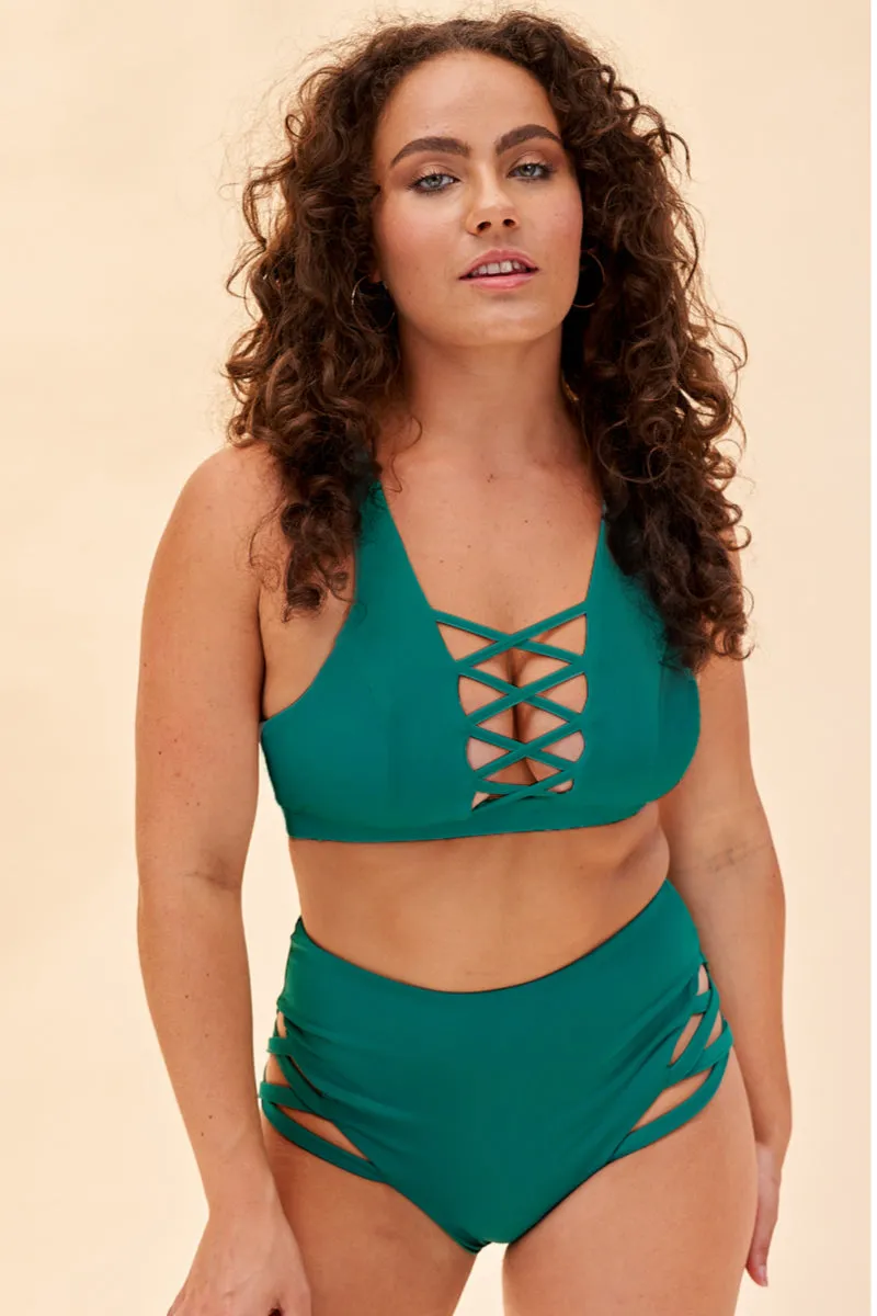 Lunalae Alexi Top - Green