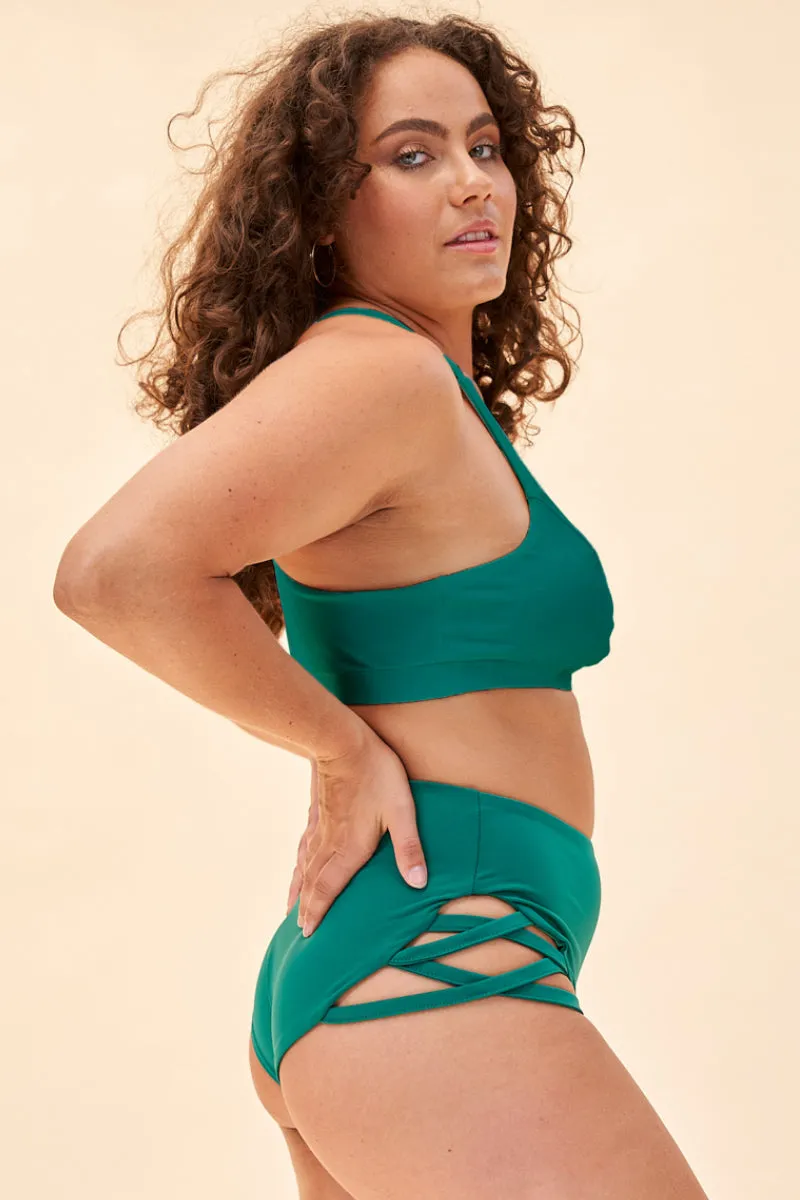 Lunalae Alexi Top - Green