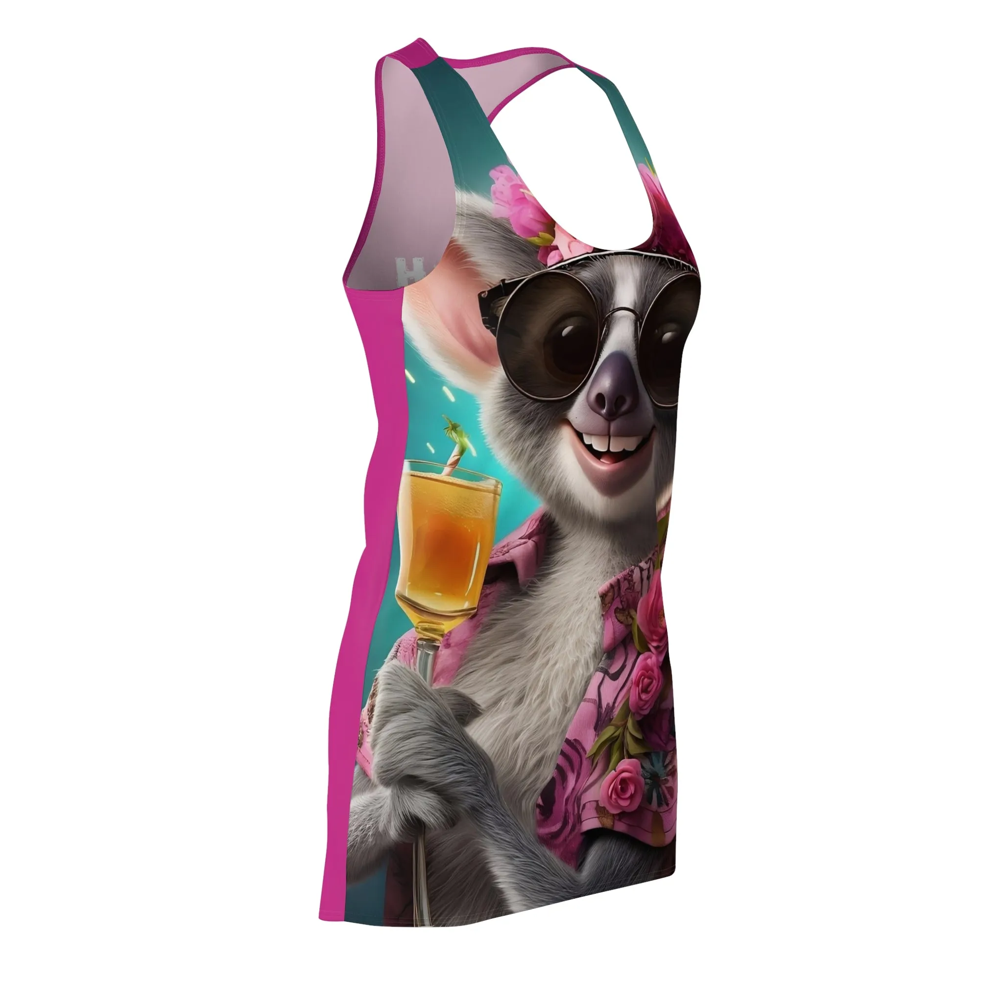 Lush Lemur | Women's Cut & Sew Racerback Dress