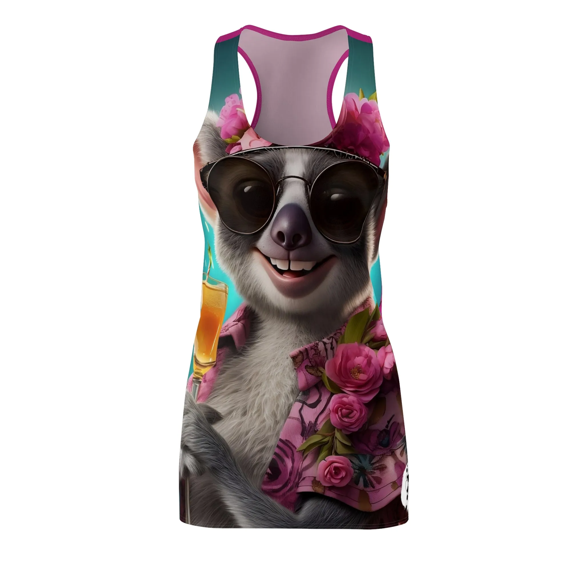 Lush Lemur | Women's Cut & Sew Racerback Dress