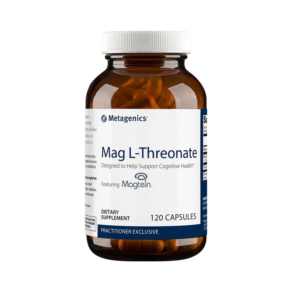 Mag L-Threonate <br>Designed to Help Support Cognitive Health*