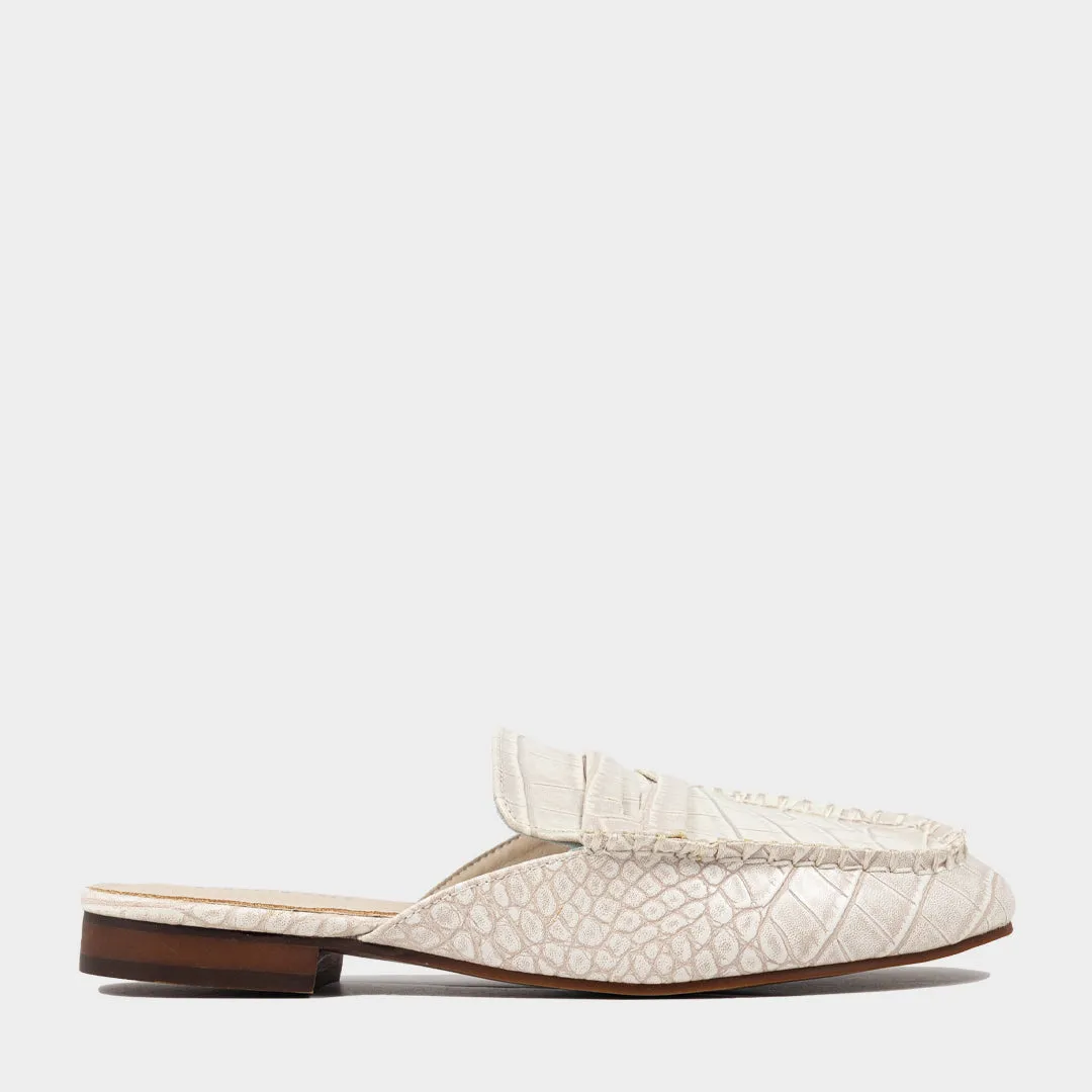 Maggie Mule Flat Mule Para Mujer