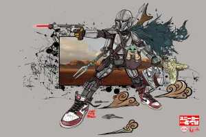 Mando Season 2 " collaboz" Print