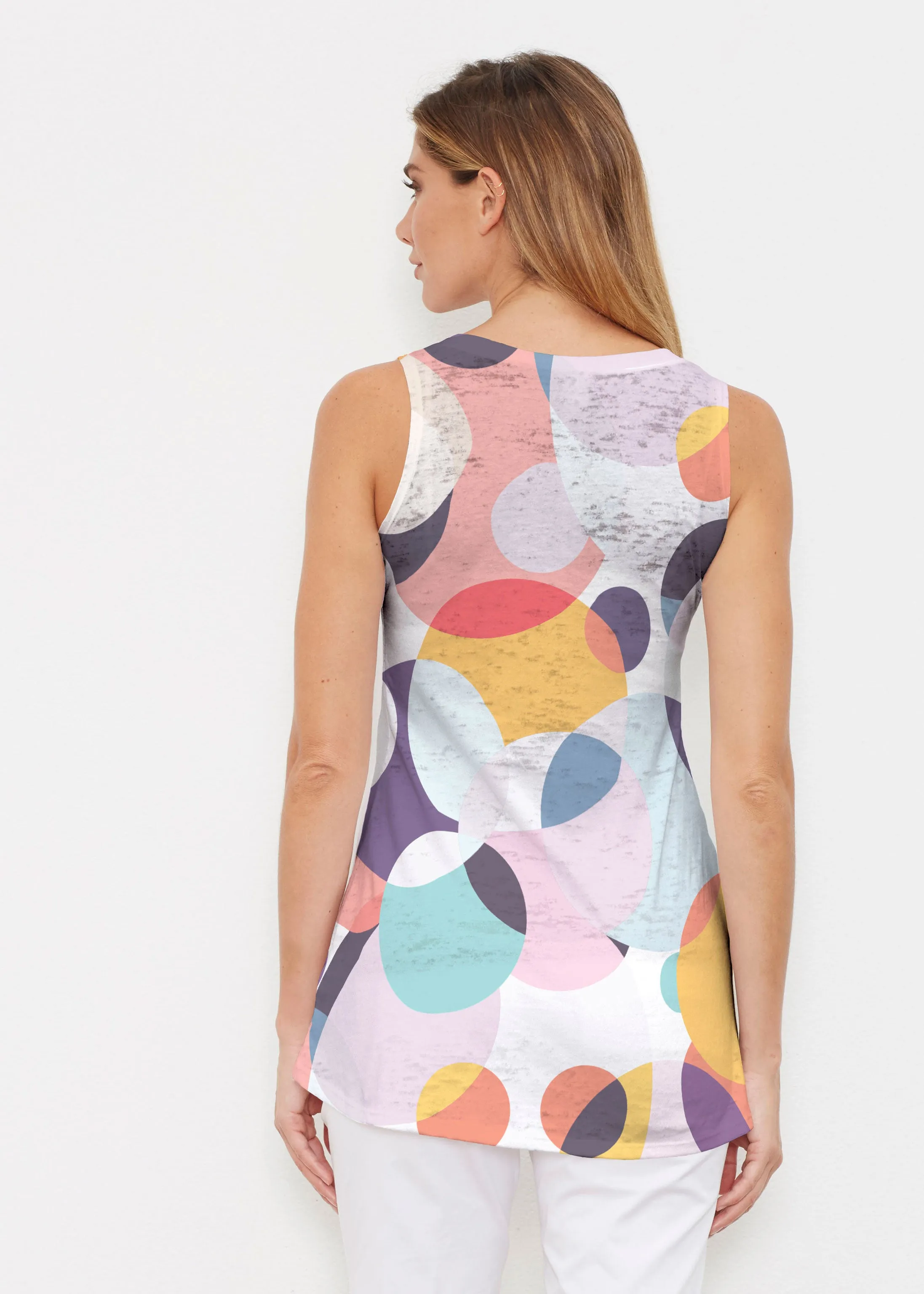 Marble Chevron (25065) ~ Signature High-low Tank