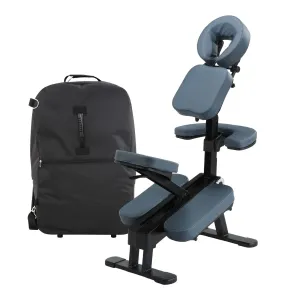 Master Massage - Gymlane Portable Massage Chair Royal Blue