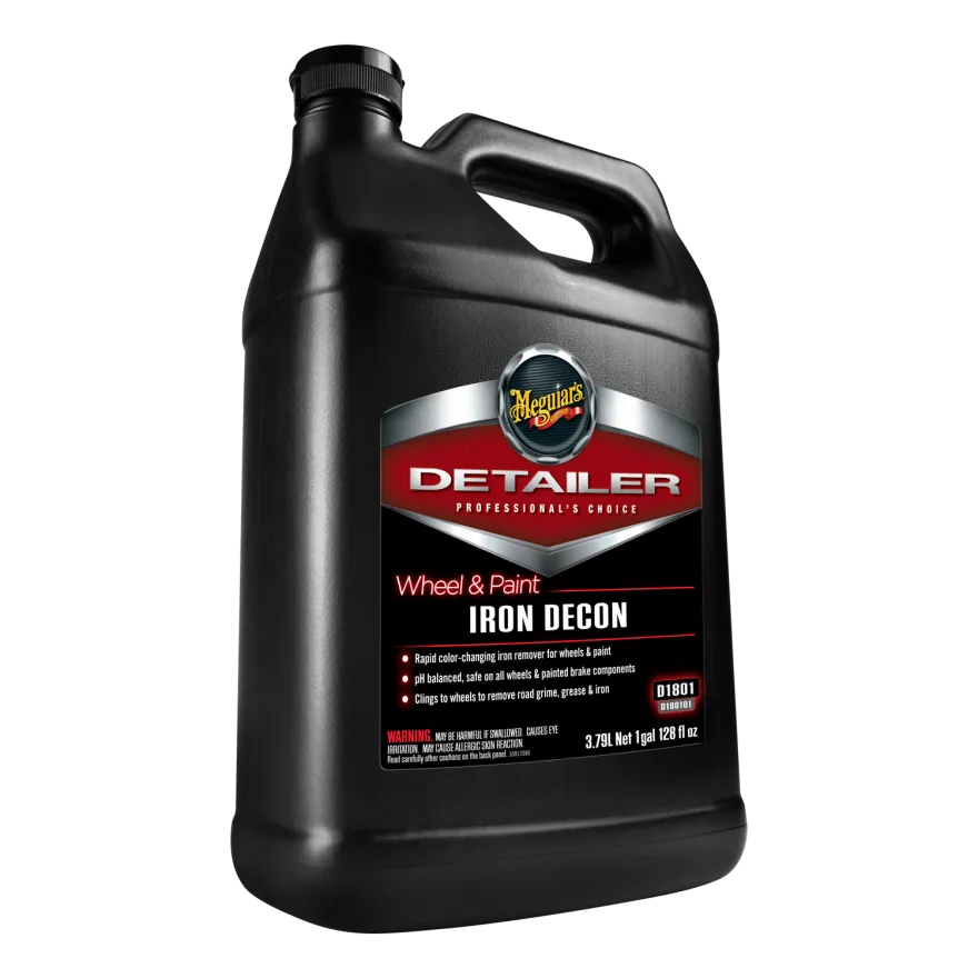 Meguiars Wheel & Paint Iron Decon – Pro-Strength Iron Remover