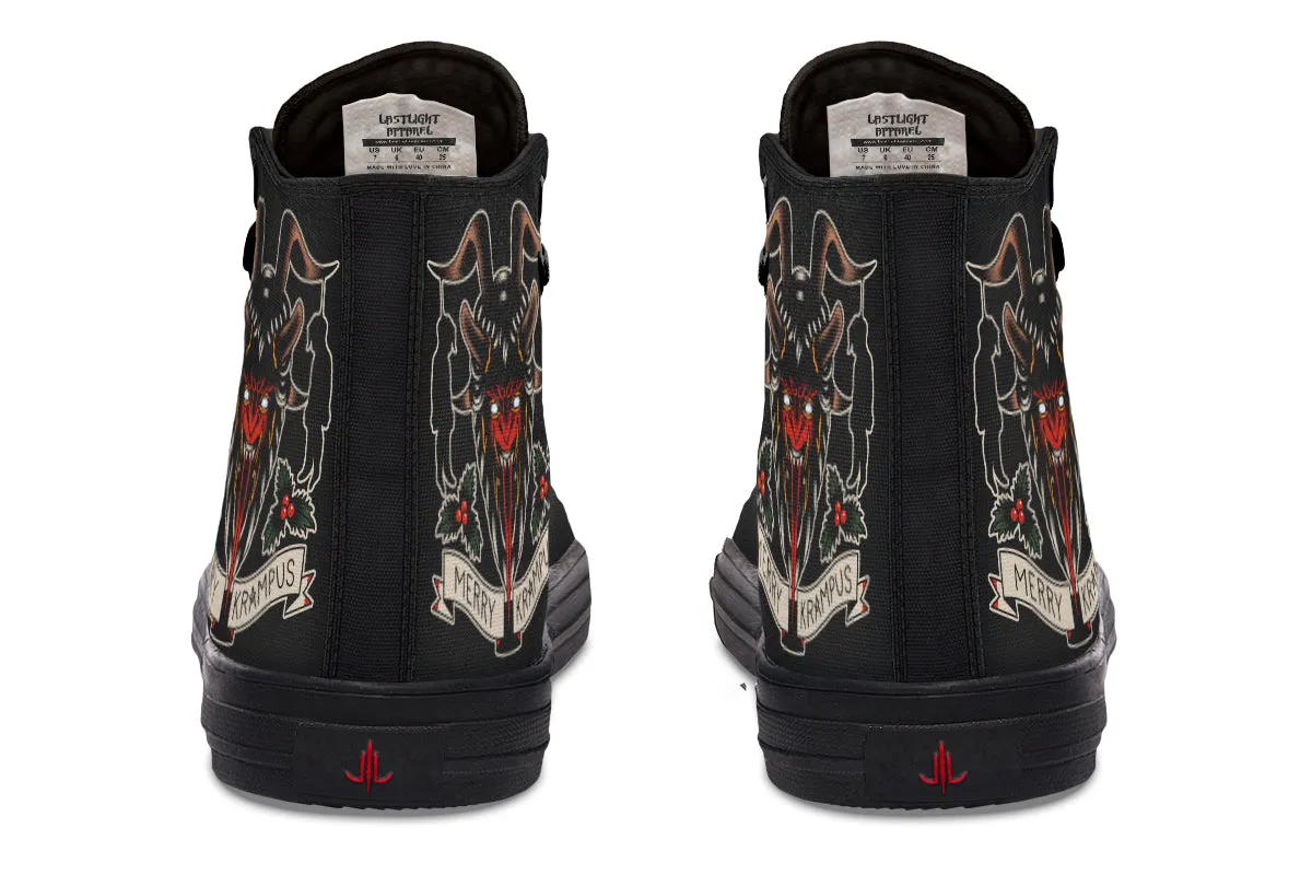 Merry Krampus High Tops