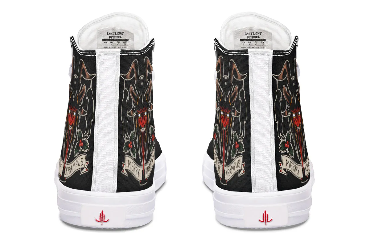 Merry Krampus High Tops