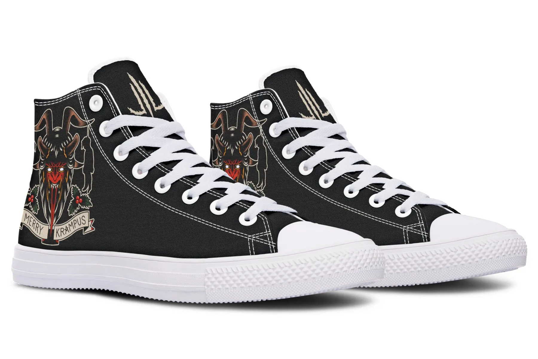 Merry Krampus High Tops