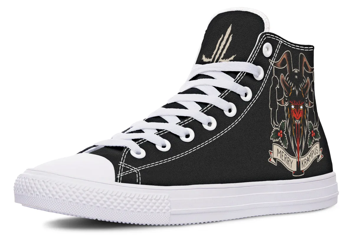 Merry Krampus High Tops