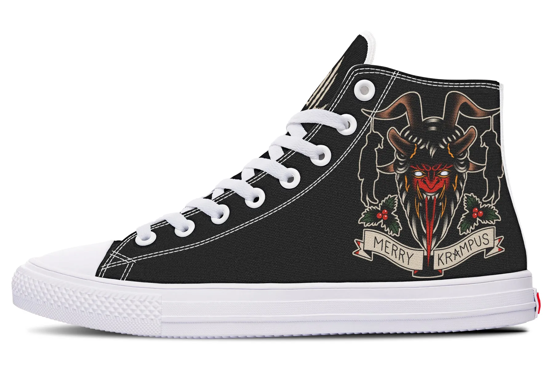 Merry Krampus High Tops