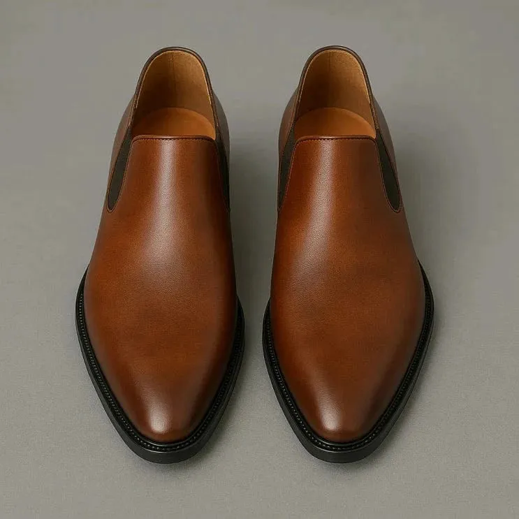 Mevo Genuine Leather Loafers