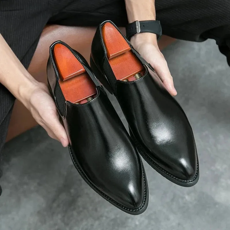 Mevo Genuine Leather Loafers