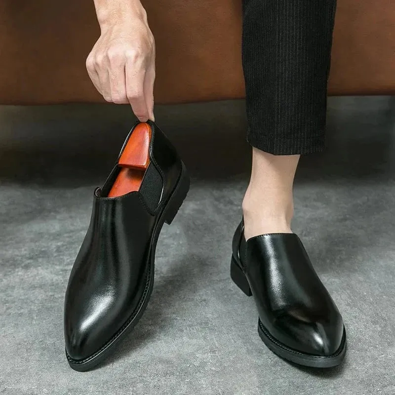 Mevo Genuine Leather Loafers