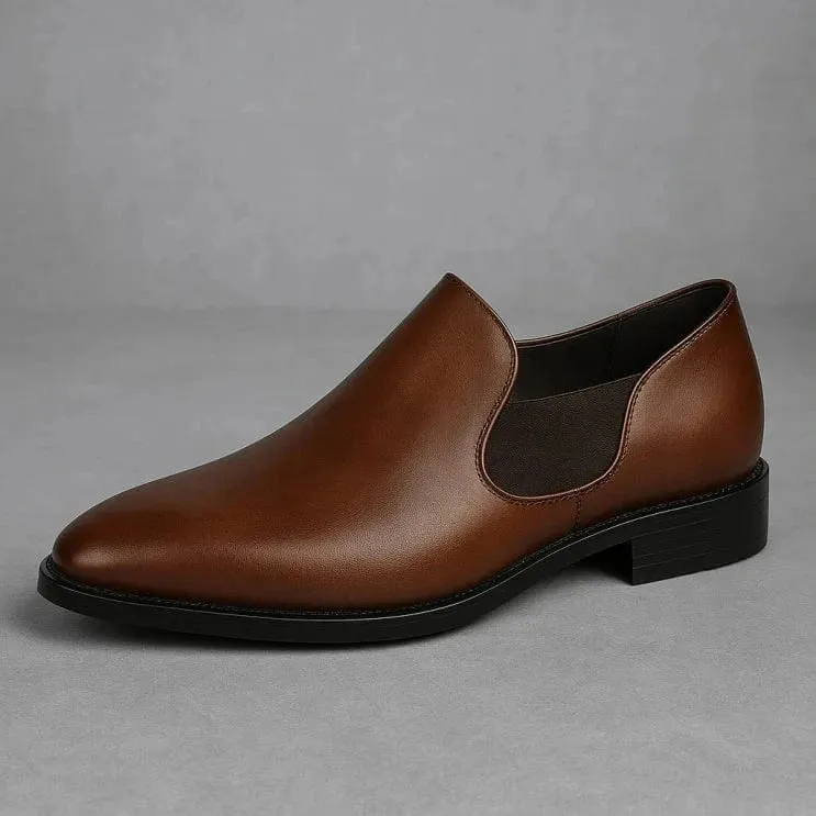 Mevo Genuine Leather Loafers