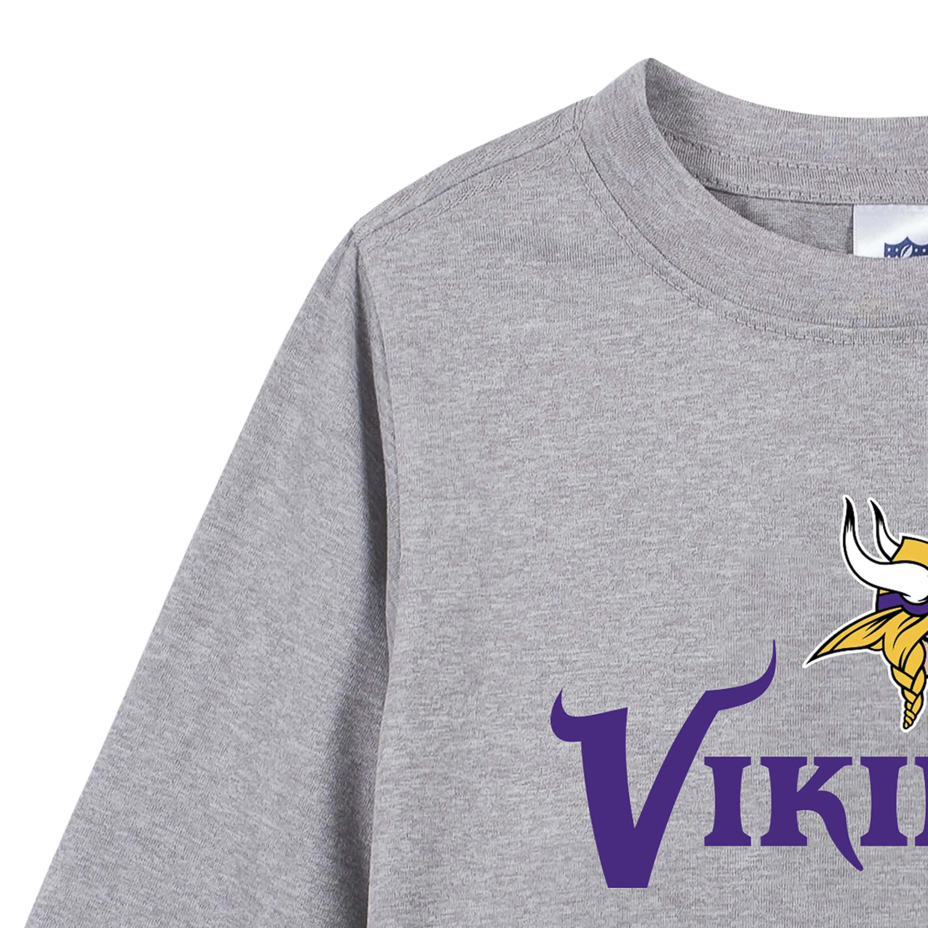 Minnesota Vikings Boys Long Sleeve Tee Shirt