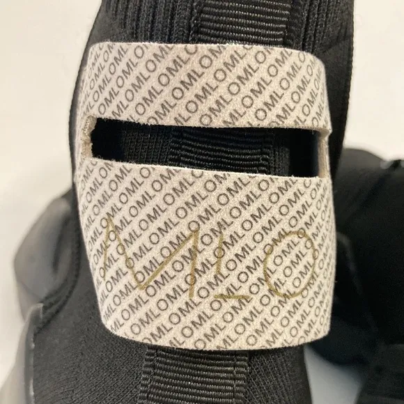 MLO EVO black high tops, size 42 lightweight mesh fabric