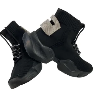 MLO EVO black high tops, size 42 lightweight mesh fabric