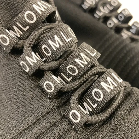 MLO EVO black high tops, size 42 lightweight mesh fabric