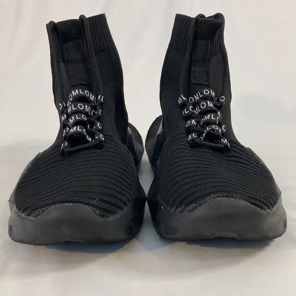 MLO EVO black high tops, size 42 lightweight mesh fabric