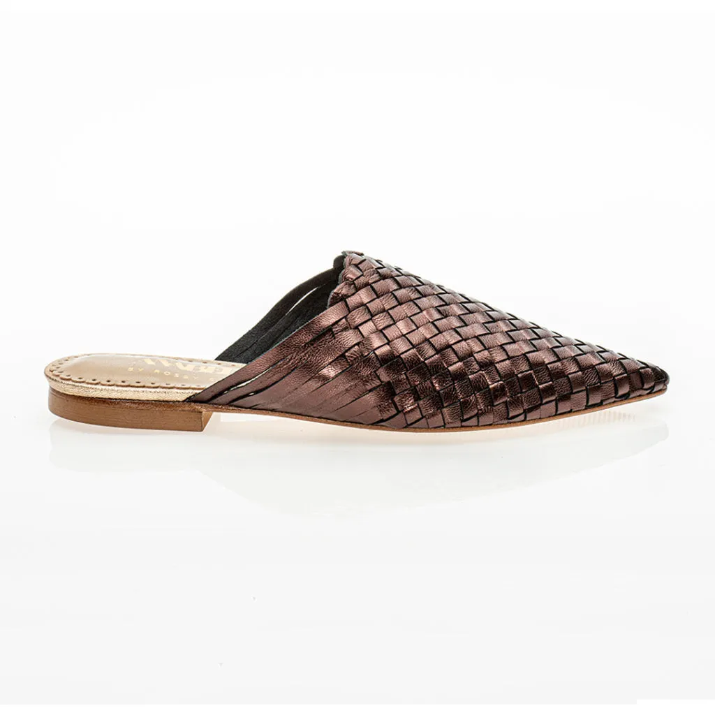 Mustique Mules Bronze