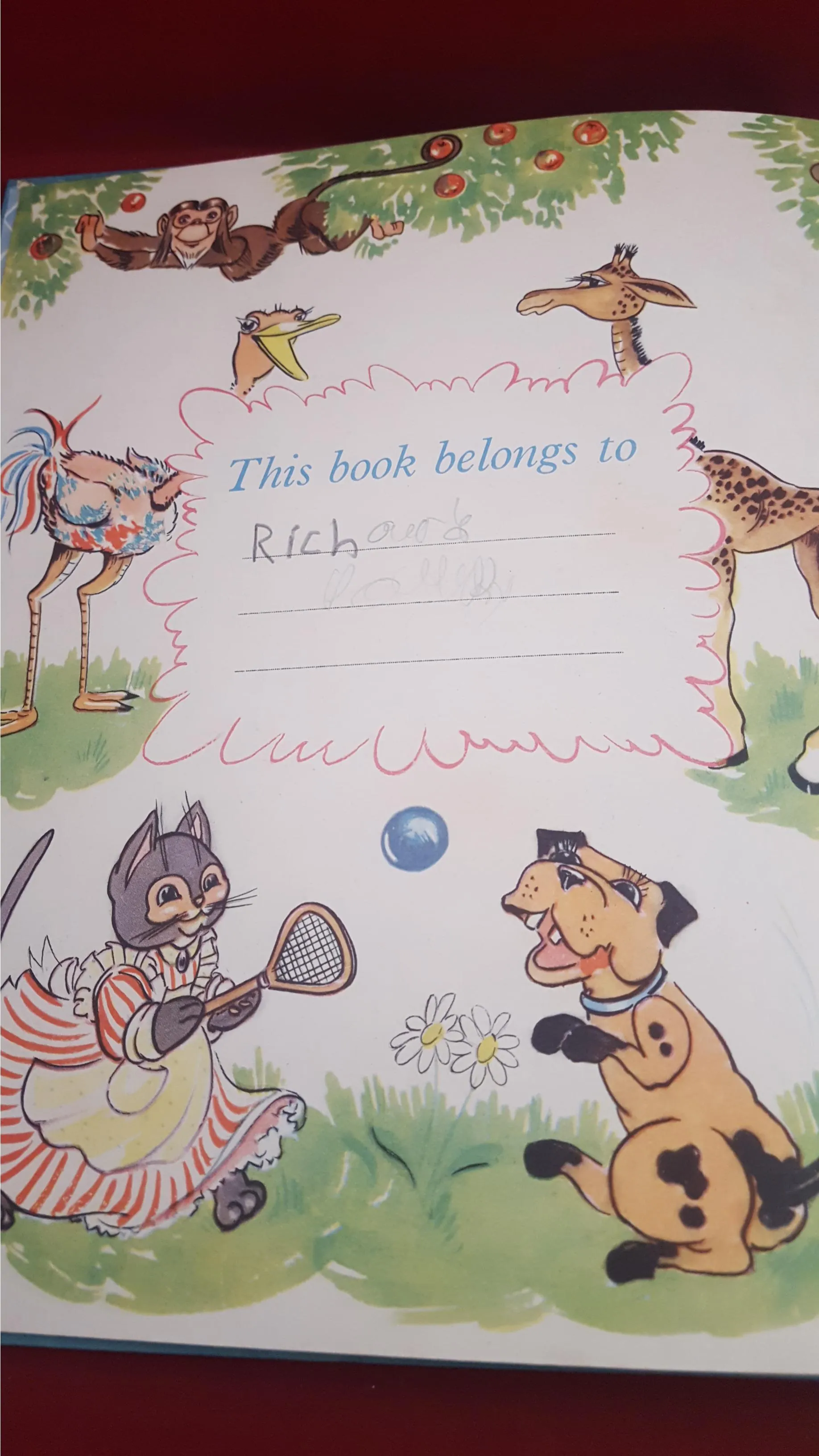 My Annette Mills Gift Book, An Heirloom All-Colour Book, no date